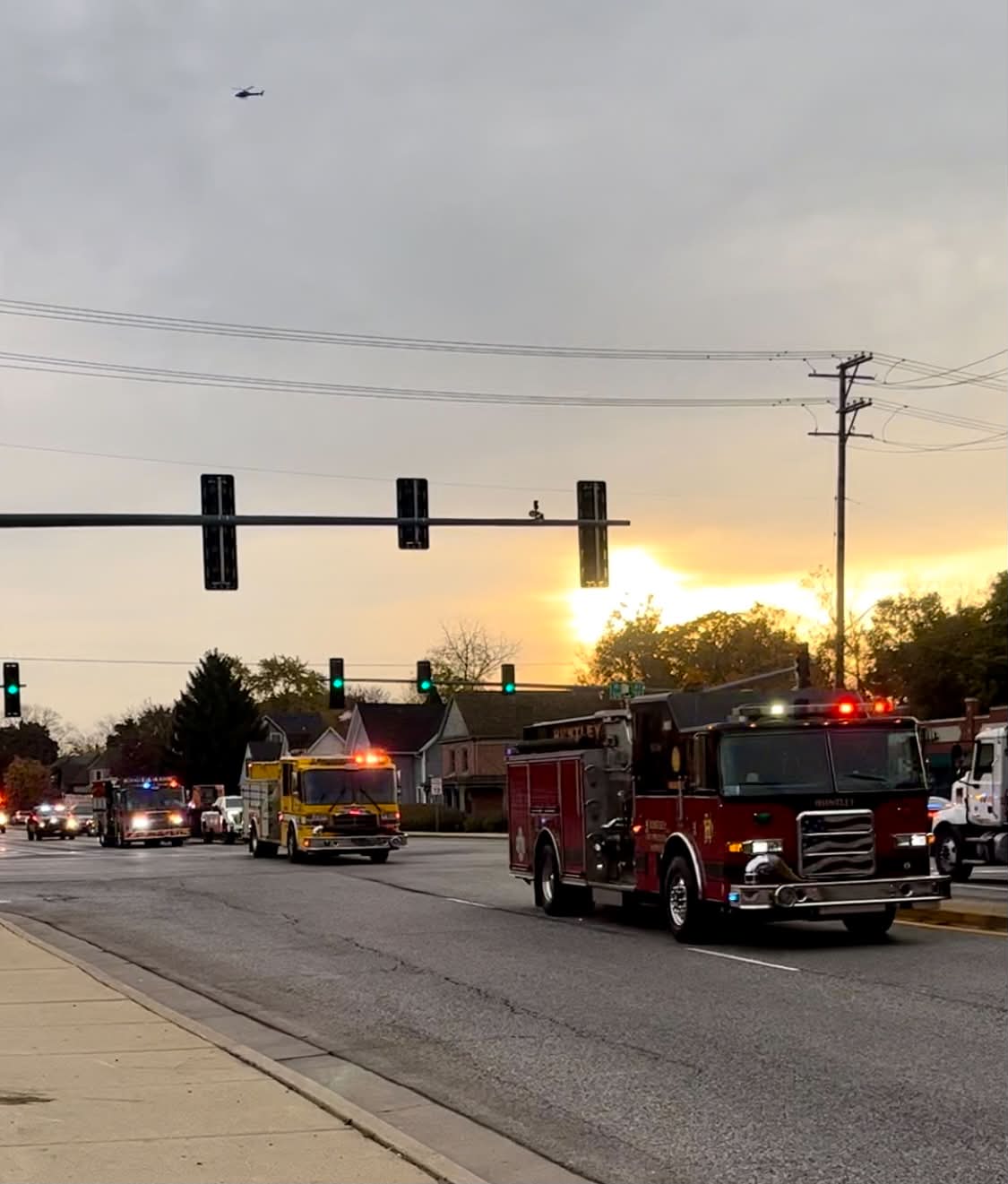 A legacy of service: Funeral parade honors fallen Kane County firefighter — Shaw Local News Network